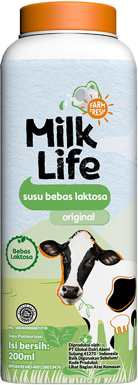 Fresh Milk Lactose Free Original 200 ml
